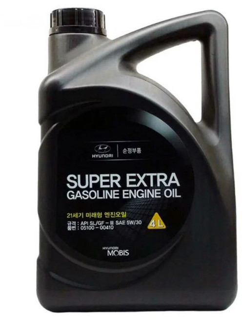 Масло моторное полусинтетическое SUPER EXTRA 5W30 API SL, ILSAC GF-3 4л