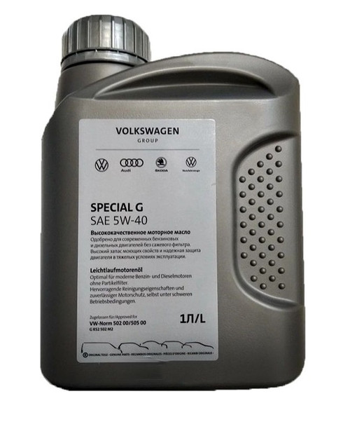 Масло моторное синтетическое VW SPECIAL PLUS 5W40 1л