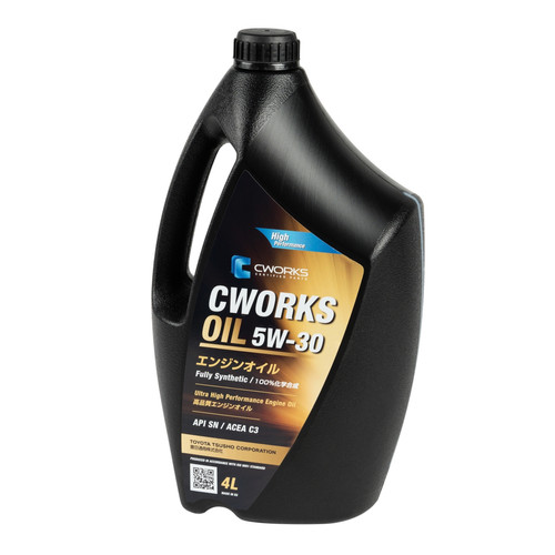 Масло моторное синтетическое CWORKS OIL 5W30 API SNCF ACEA C3 4л