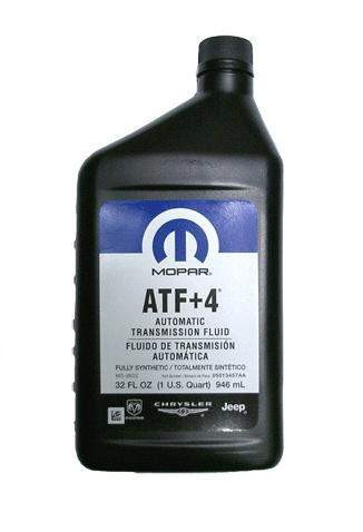 Масло трансмиссионное синтетическое для АКПП MOPAR ATF+4 0,946л